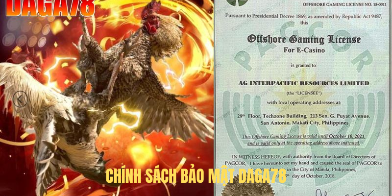 Chính Sách Bảo Mật DAGA78 – An Toàn Tuyệt Đối